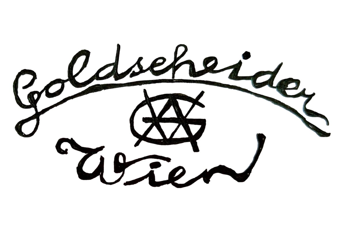 Goldscheider Porcelain Mark from 1937 - 1941