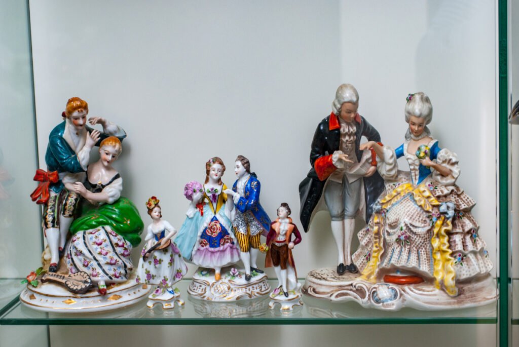 Old Goldscheider-style Figurines