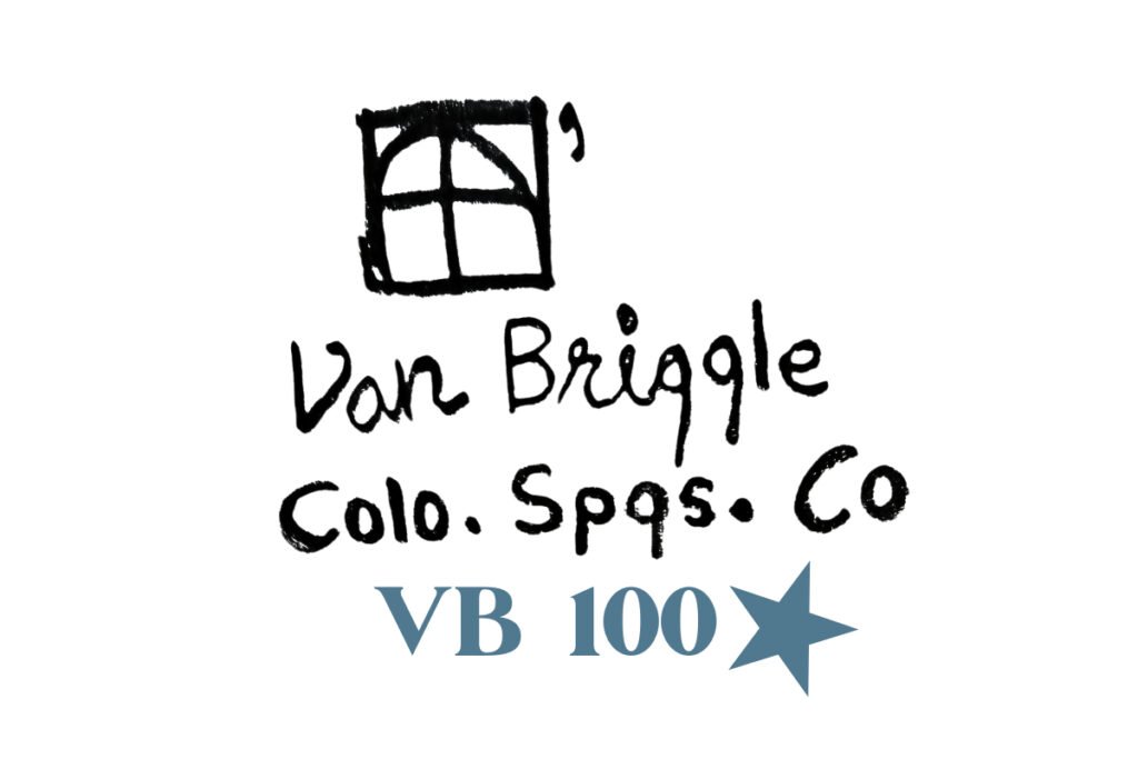 Old Van Briggle Pottery 100th Anniversary Marks (1)