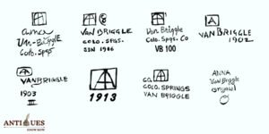 Old Van Briggle Pottery Marks Chart