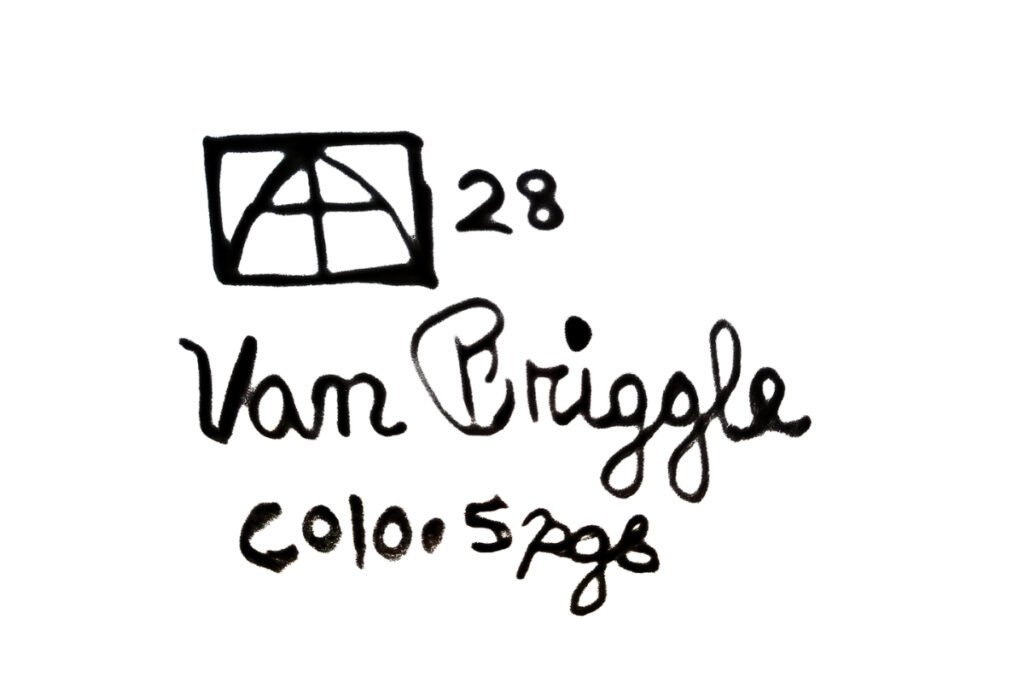 Old Van Briggle Pottery Trademark