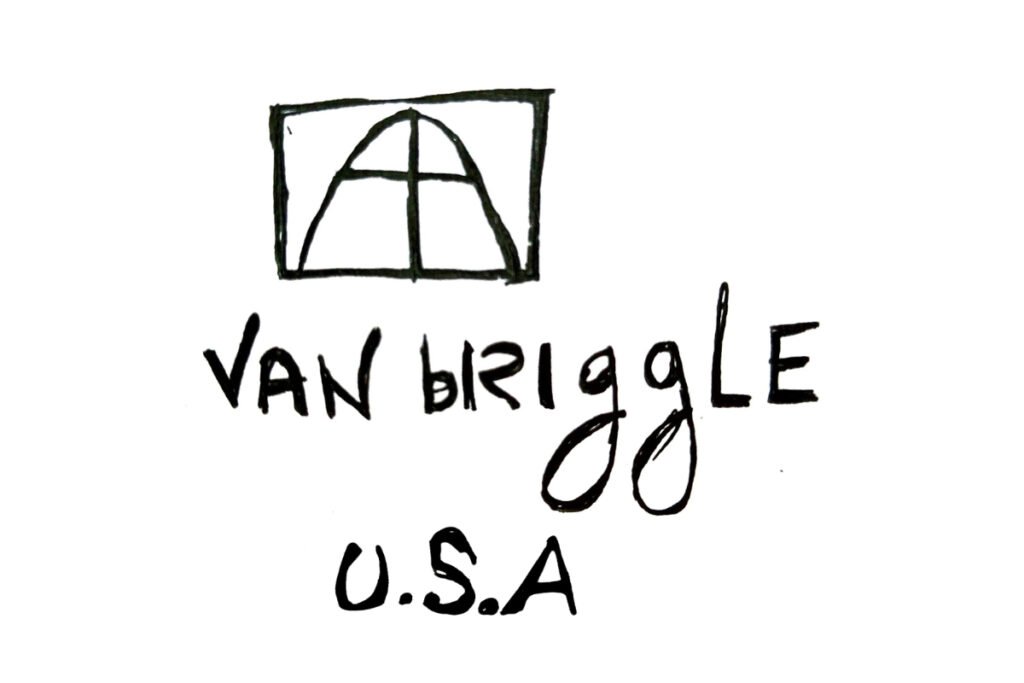Old Van Briggle Pottery U.S.A Mark 1922 - 1926