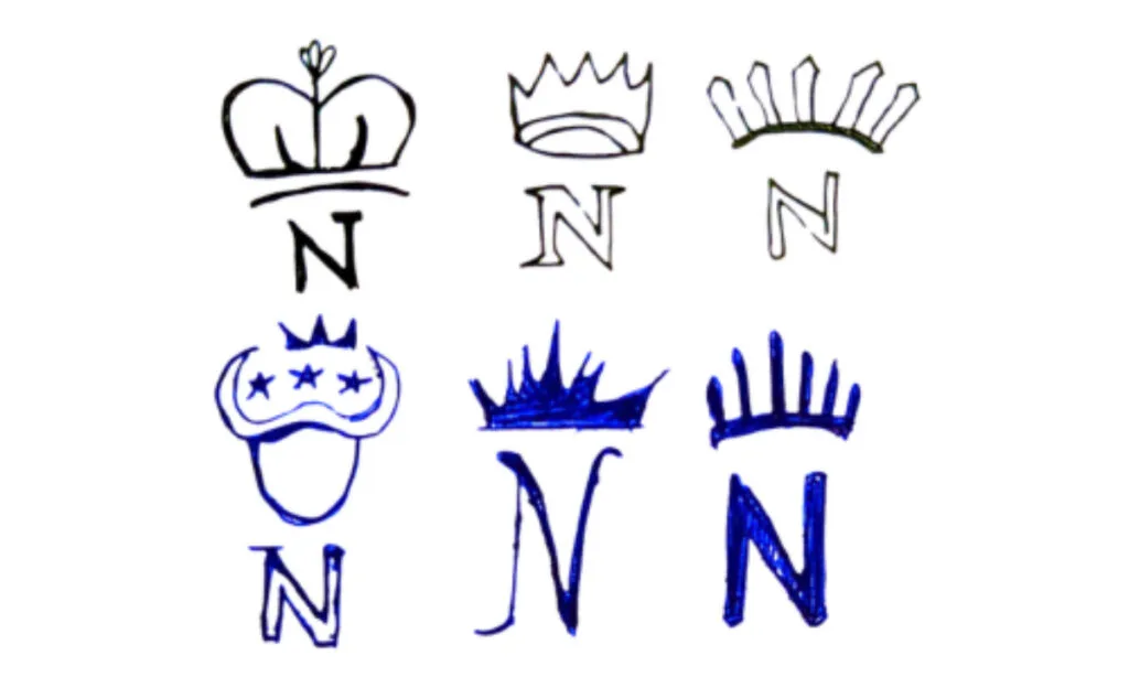 Reproduced Capodimonte Mark Variations Chart