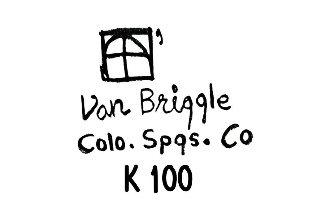 Van Briggle Pottery Centennial Mark 2000 - 2004