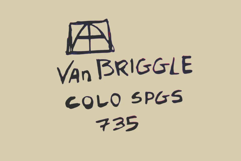 Van Briggle Pottery Mark found on 1920 to 1922 Pieces