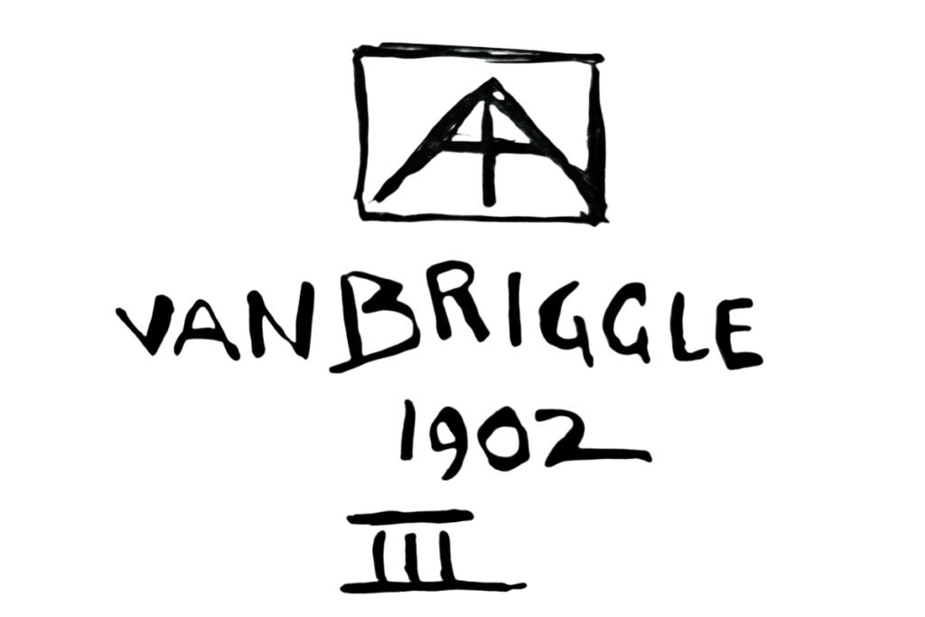 Van Briggle Pottery Trademark from 1901 - 1902