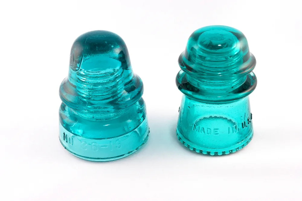 Old Hemingray Glass Insulators