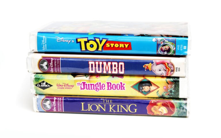 Vintage Disney VHS Tapes