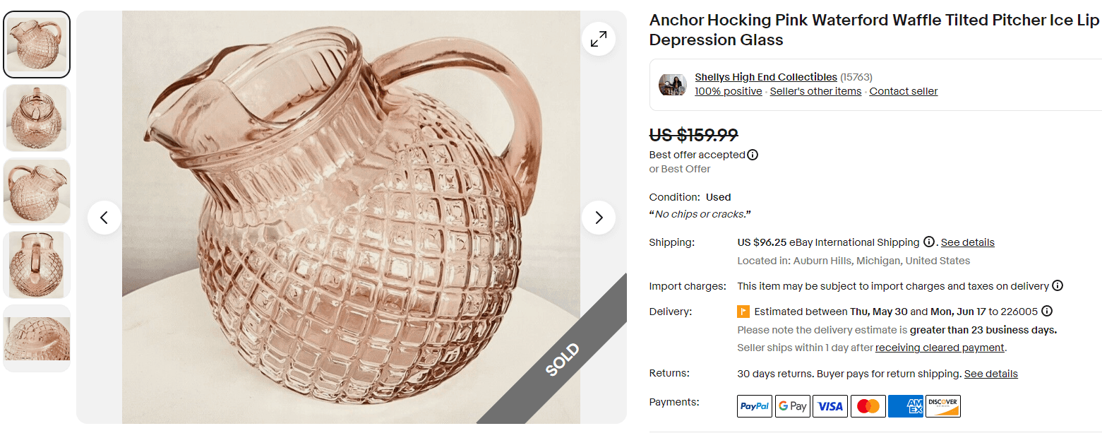 Pink Depression Glass Value Guide (Patterns to Look For)