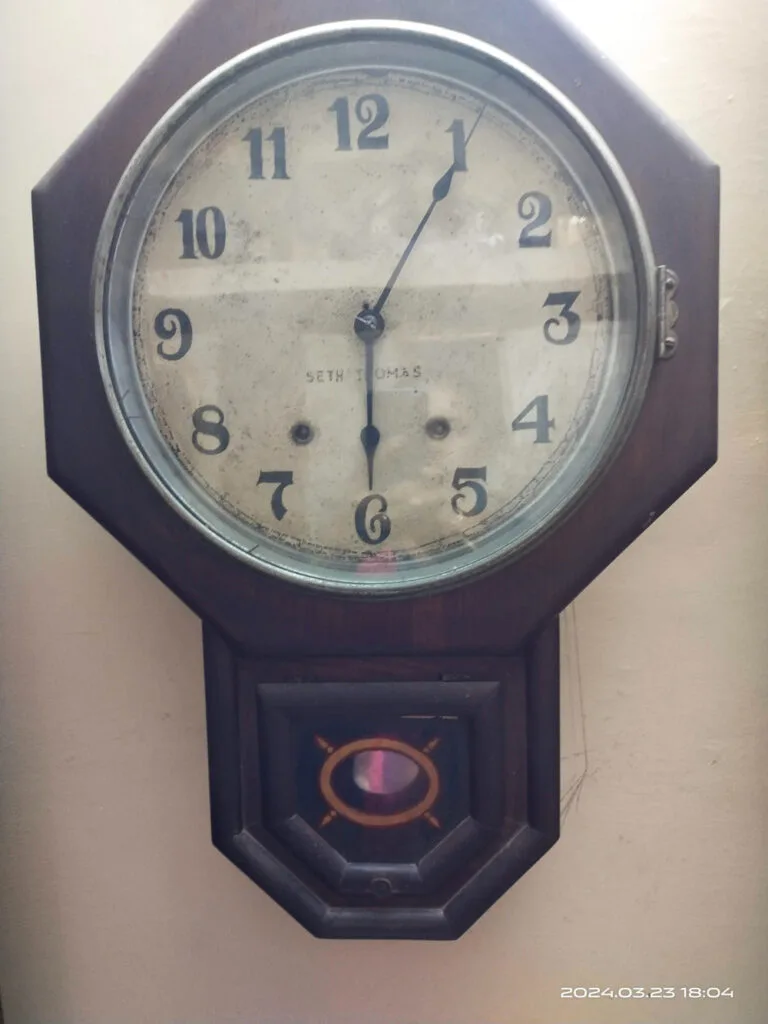 Antique Seth Thomas Wall Clock
