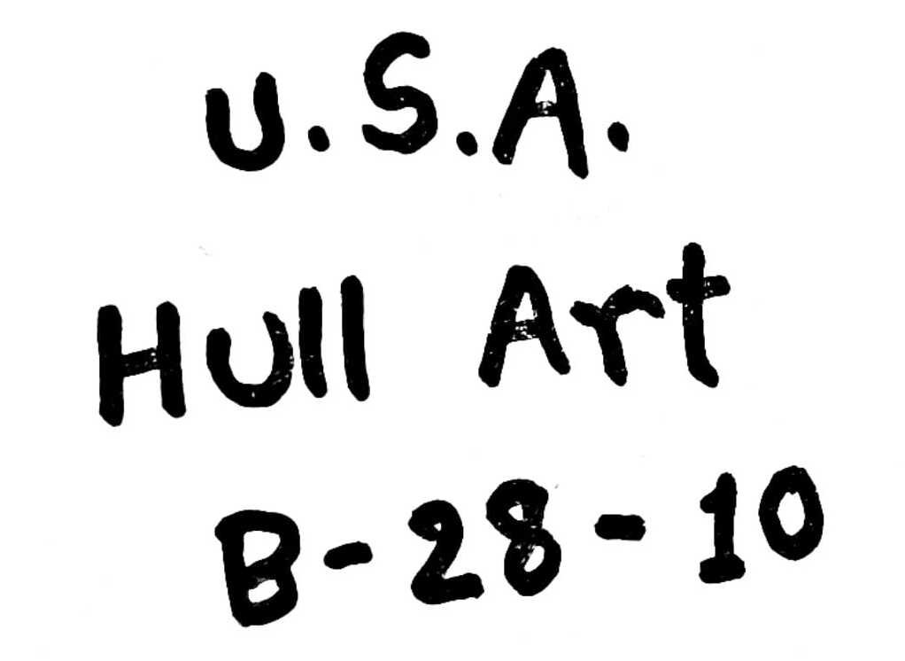 Hull Art USA Bottom Mark