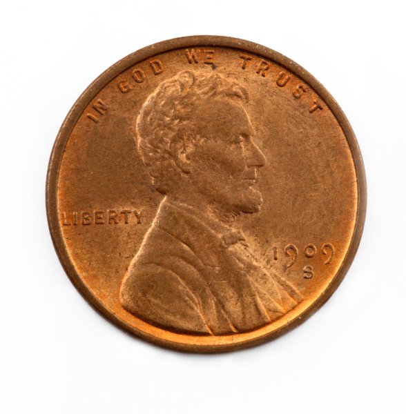 1909 VDB Lincoln Penny Obverse