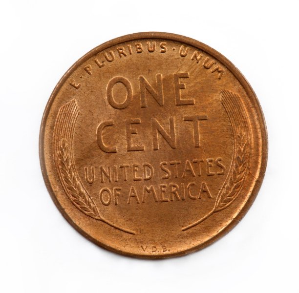 1909 VDB Lincoln Penny Reverse