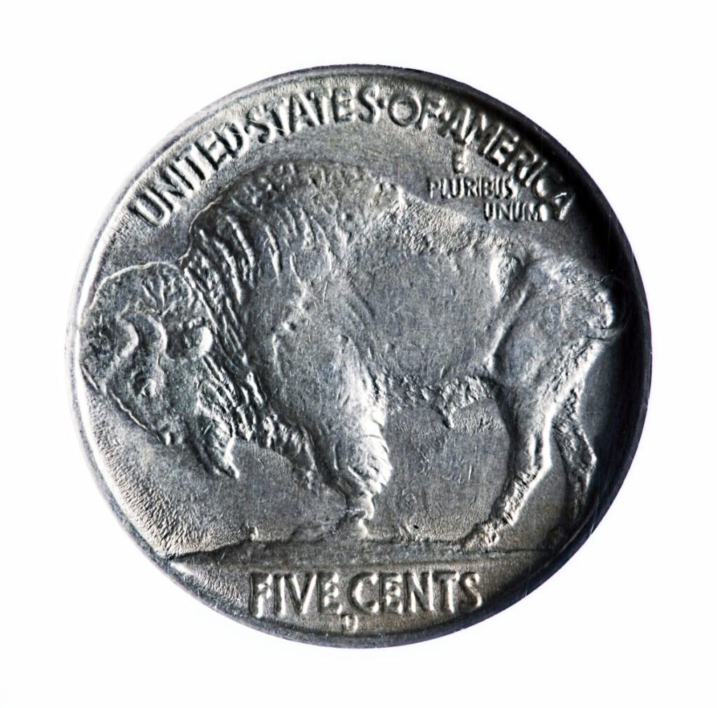 1936 Buffalo Nickel Reverse