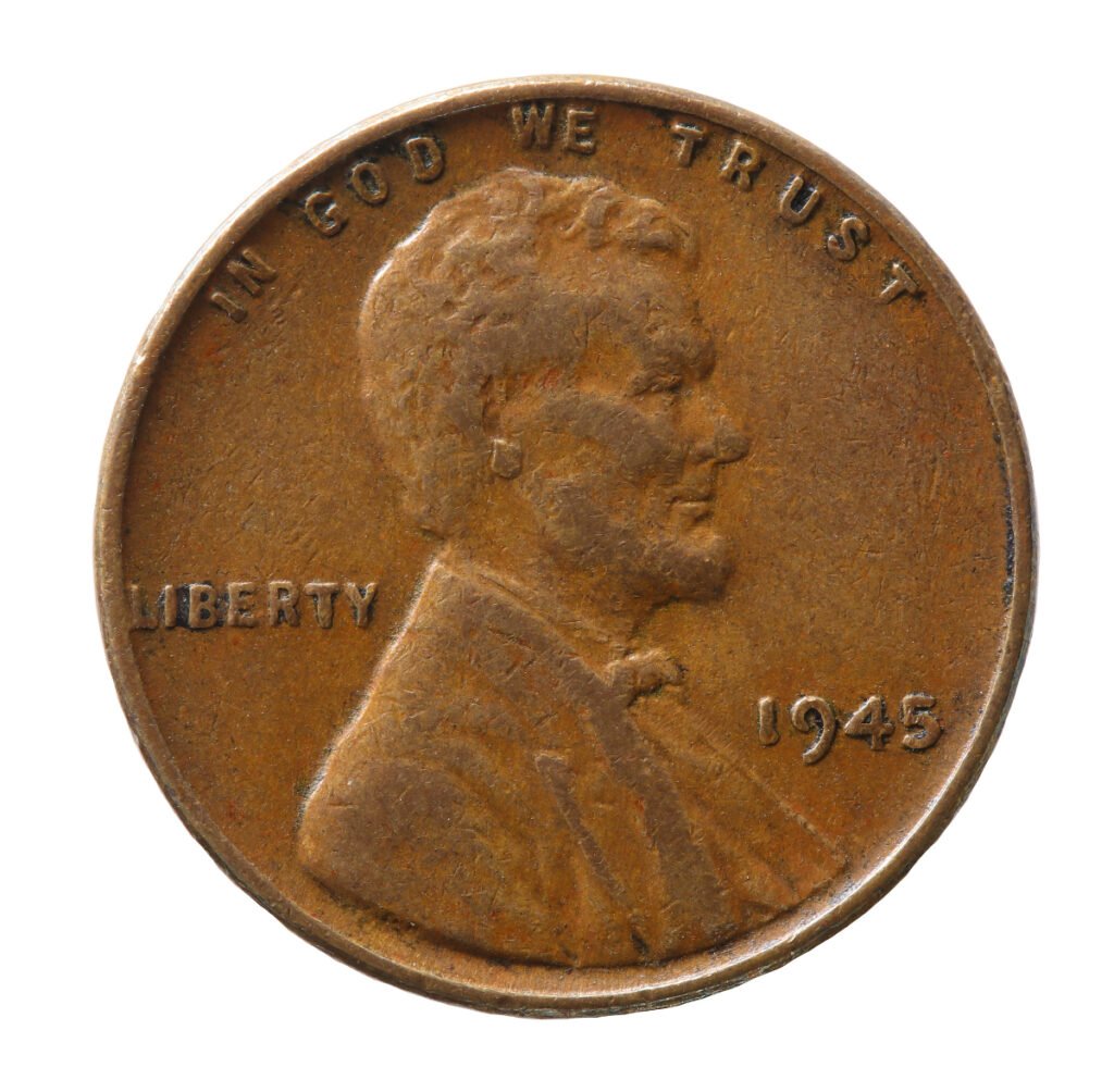 1945 Lincoln Penny Obverse