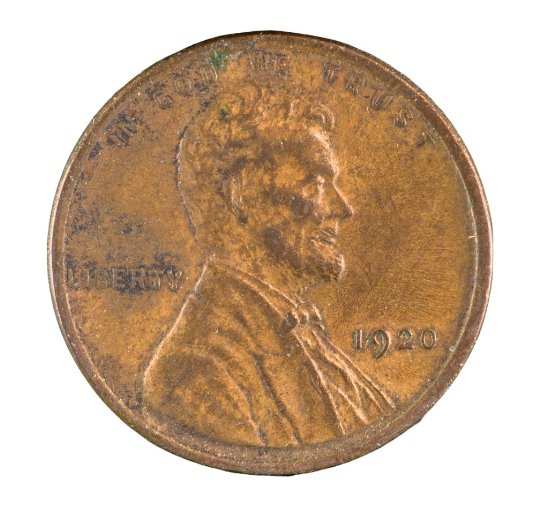 1920 Lincoln Cent Obverse