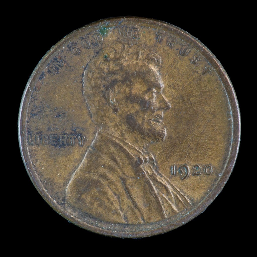 1920 Lincoln Penny Obverse