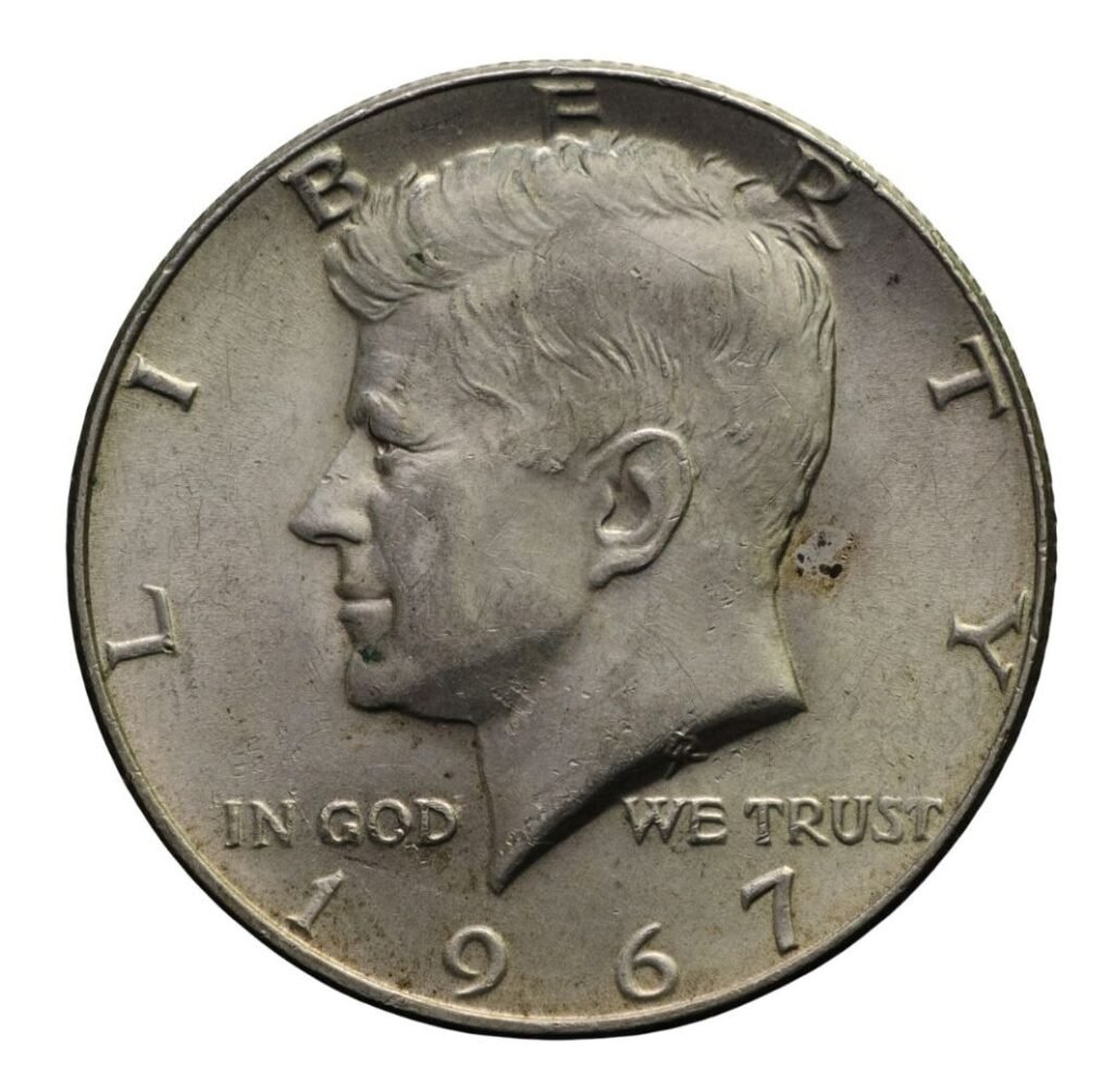 1967 Kennedy Half Dollar Obverse