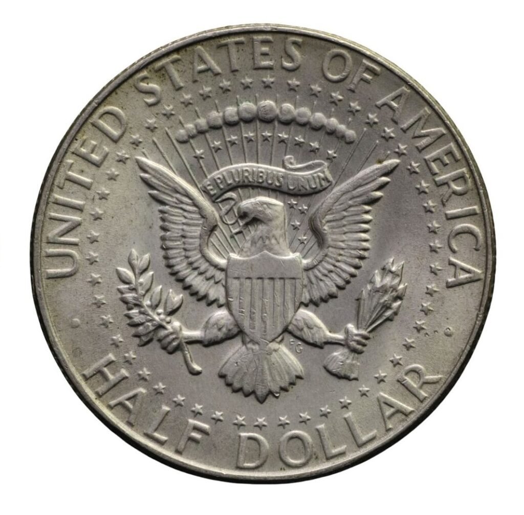 1967 Kennedy Half Dollar Reverse