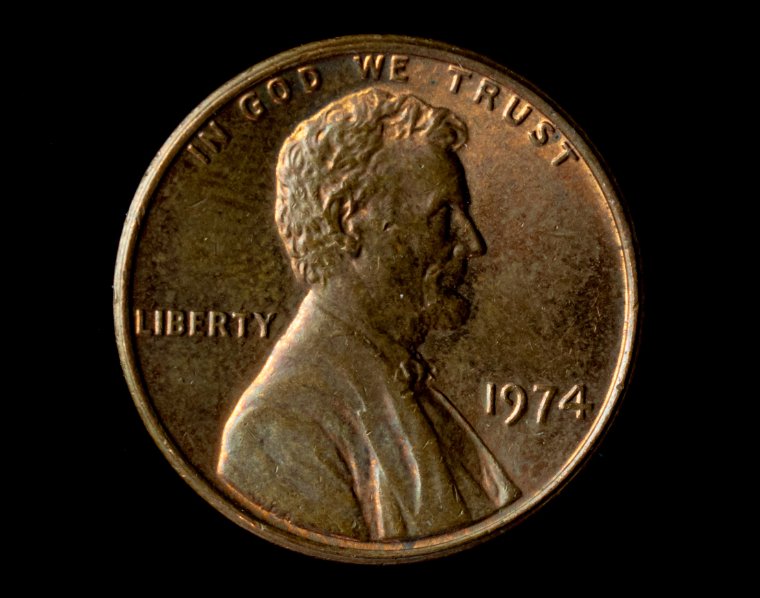 1974 Lincoln Memorial Penny