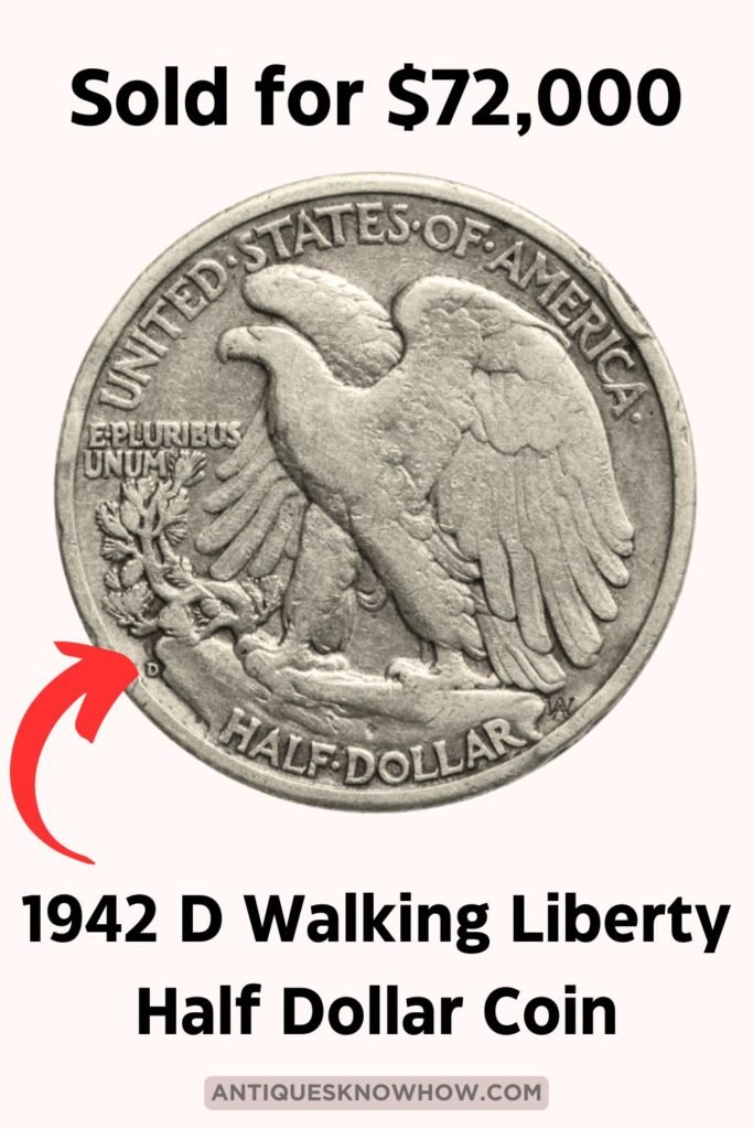 1942 D Walking Liberty Half Dollar