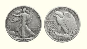 1942 Walking Liberty Half Dollar