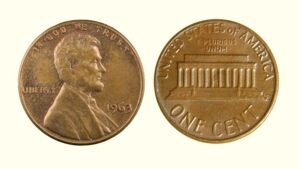 1963 Lincoln Memorial Cent