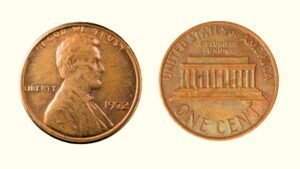 1972 Lincoln Memorial Penny