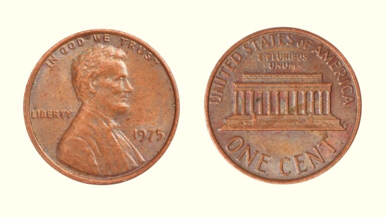 1975 Lincoln Memorial Penny