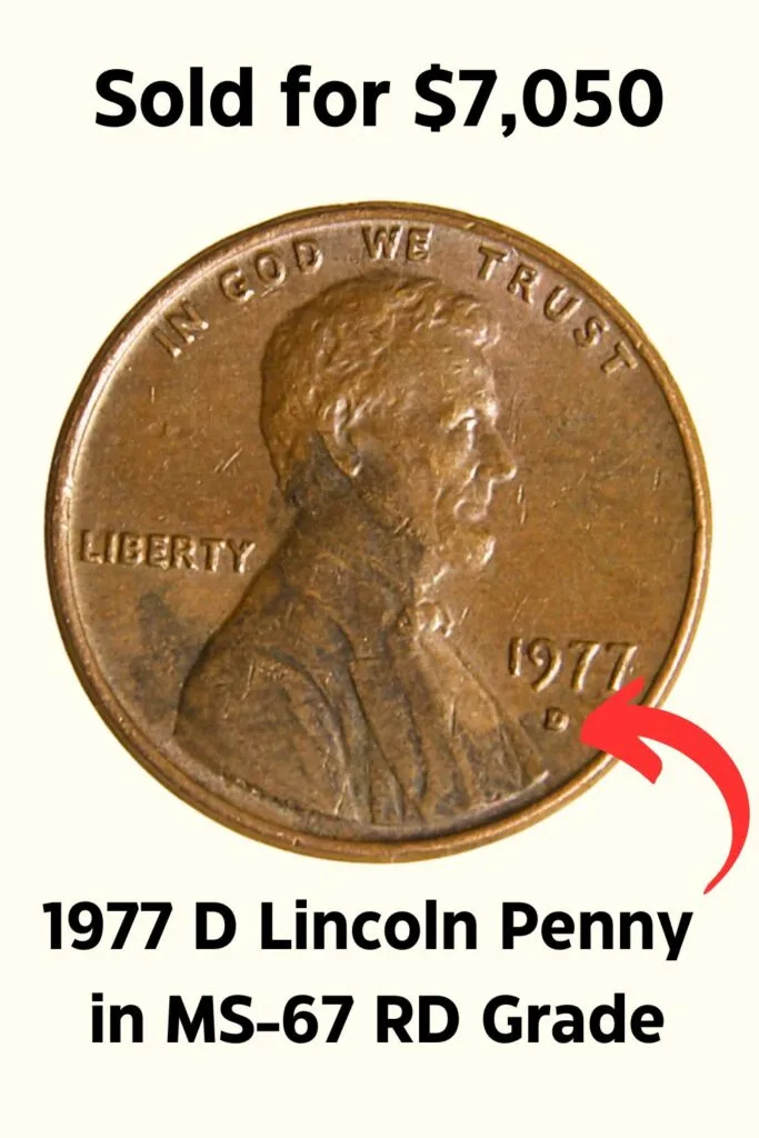 1977 D Lincoln Penny