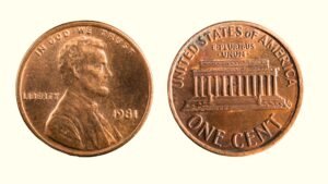 1981 Lincoln Memorial Cent