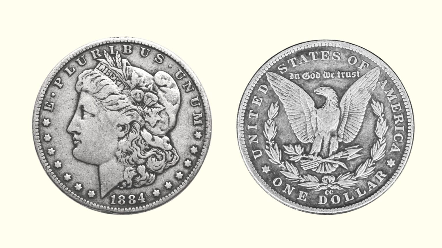 1884 Morgan Silver Dollar