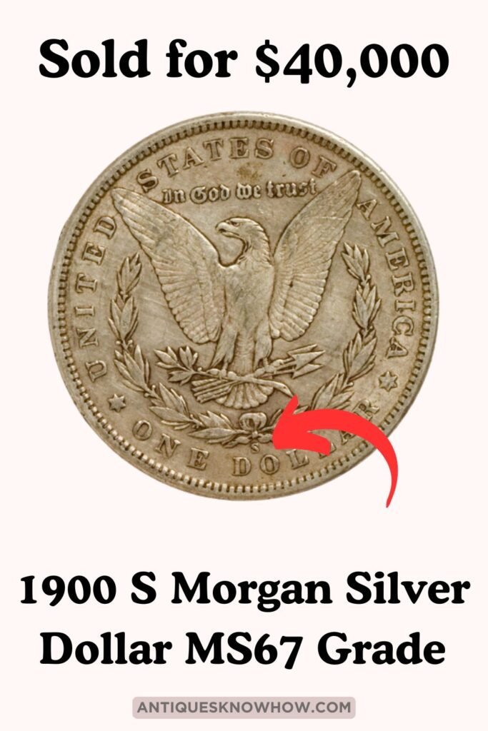 1900 S Morgan Silver Dollar