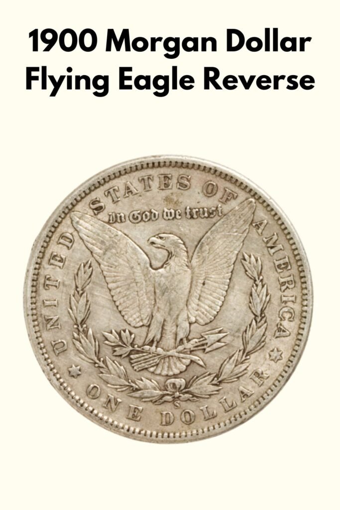 1900 Silver Dollar Reverse