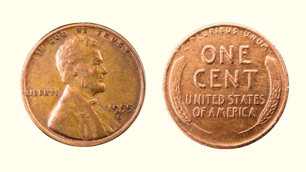 1955 Lincoln Wheat Penny Value (Mint Marks, DDO, & Errors)