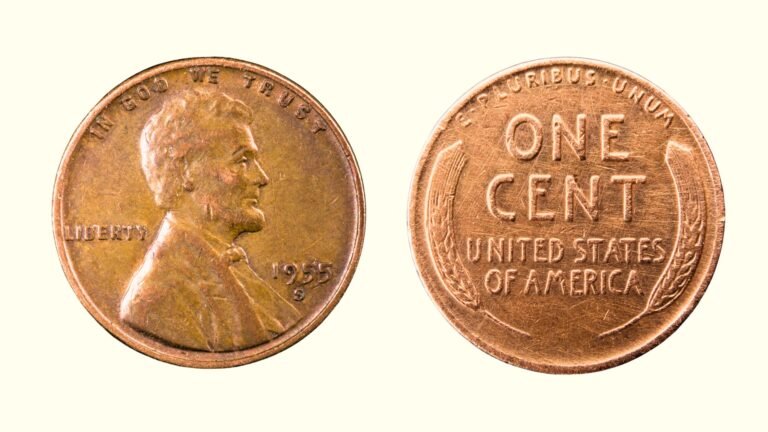 1955 Lincoln Wheat Penny