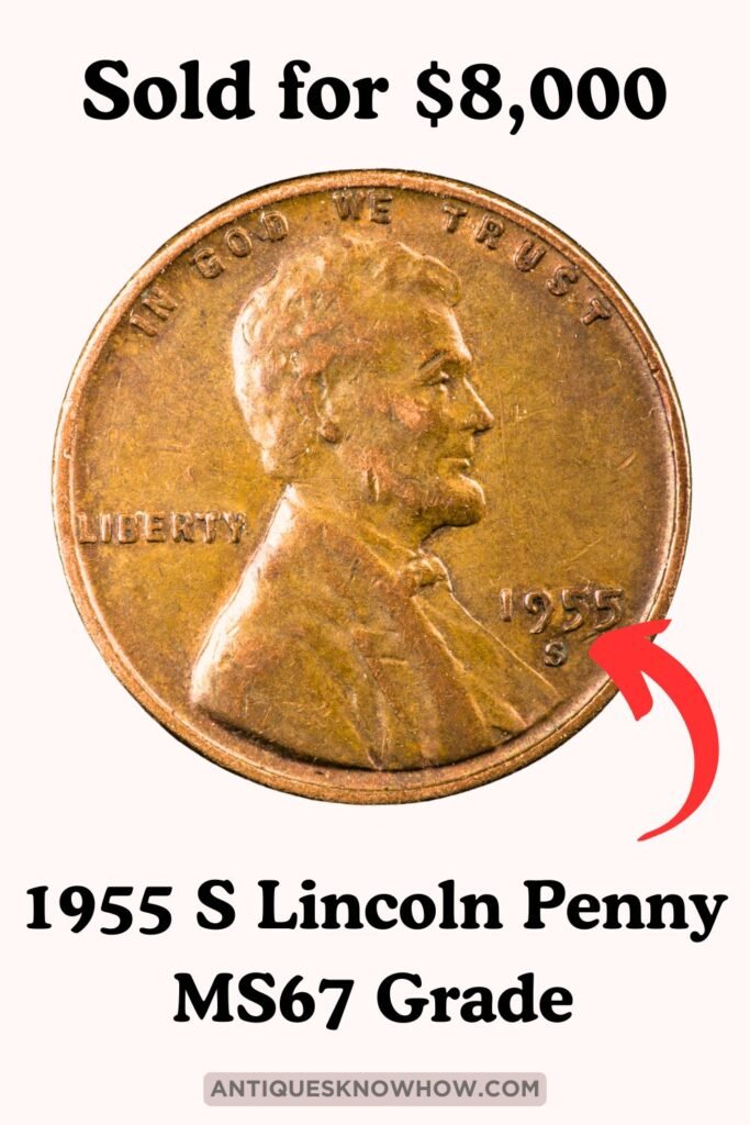 1955 Lincoln Wheat Penny Value (Mint Marks, DDO, & Errors)