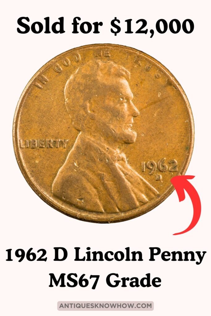 1962 D Lincoln Penny