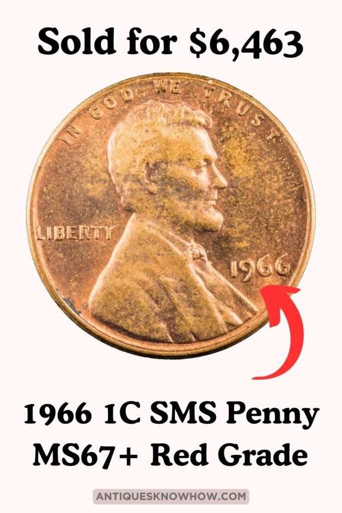 1966 1C SMS Penny