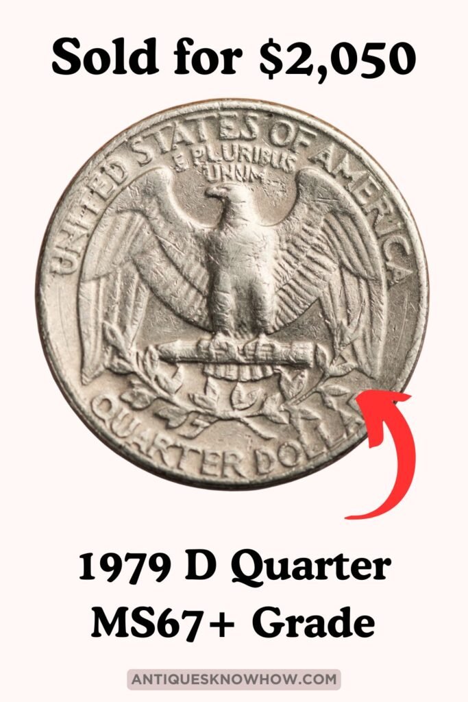 1979 D Washington Quarter