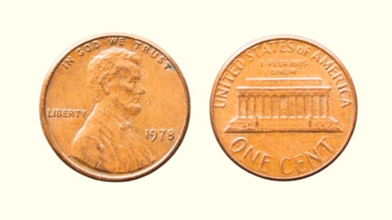 1978 Lincoln Memorial Penny