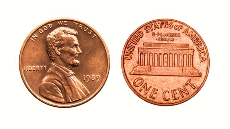 1989 Lincoln Memorial Penny