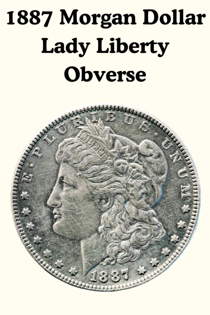 1887 Morgan Dollar Obverse