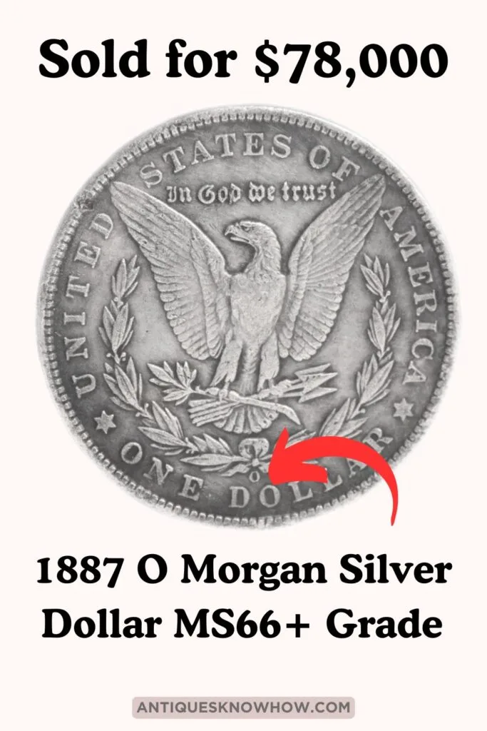 1887 O Morgan Dollar