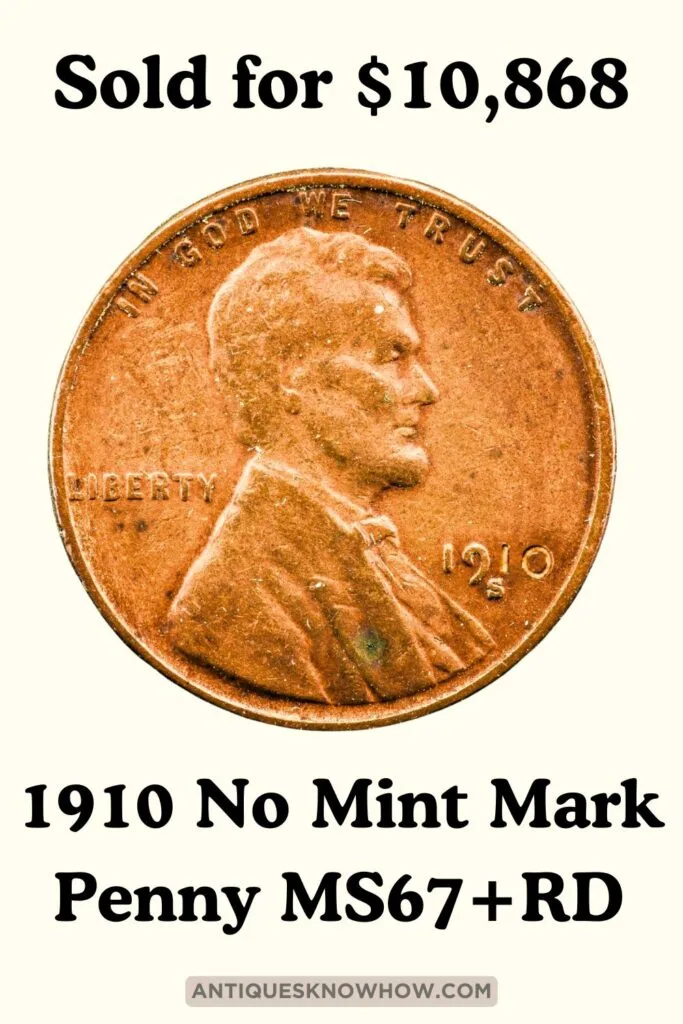 1910 No Mint Mark Value