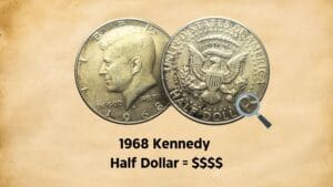 1968 Half Dollar