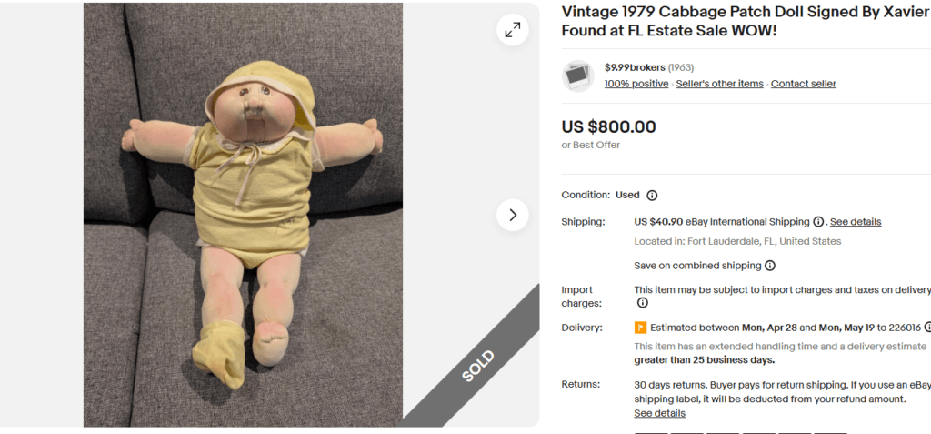 Cabbage Patch Kids Doll