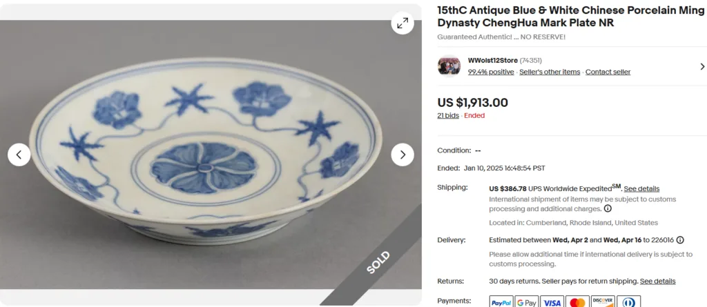 Ming Dynasty Plates