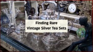 Rare Vintage Silver Tea Sets