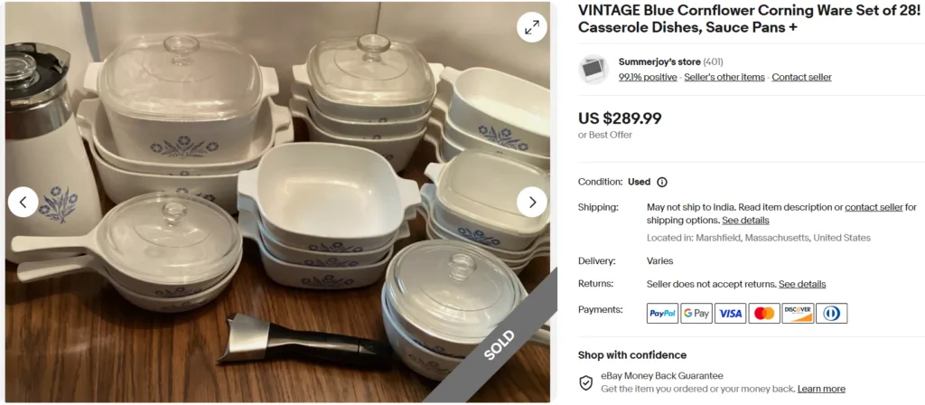 Vintage Corningware